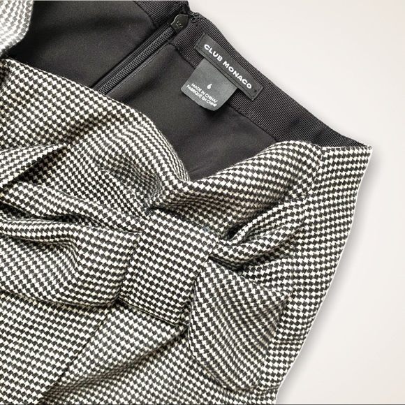 Club Monaco houndstooth skirt - Picture 4 of 6